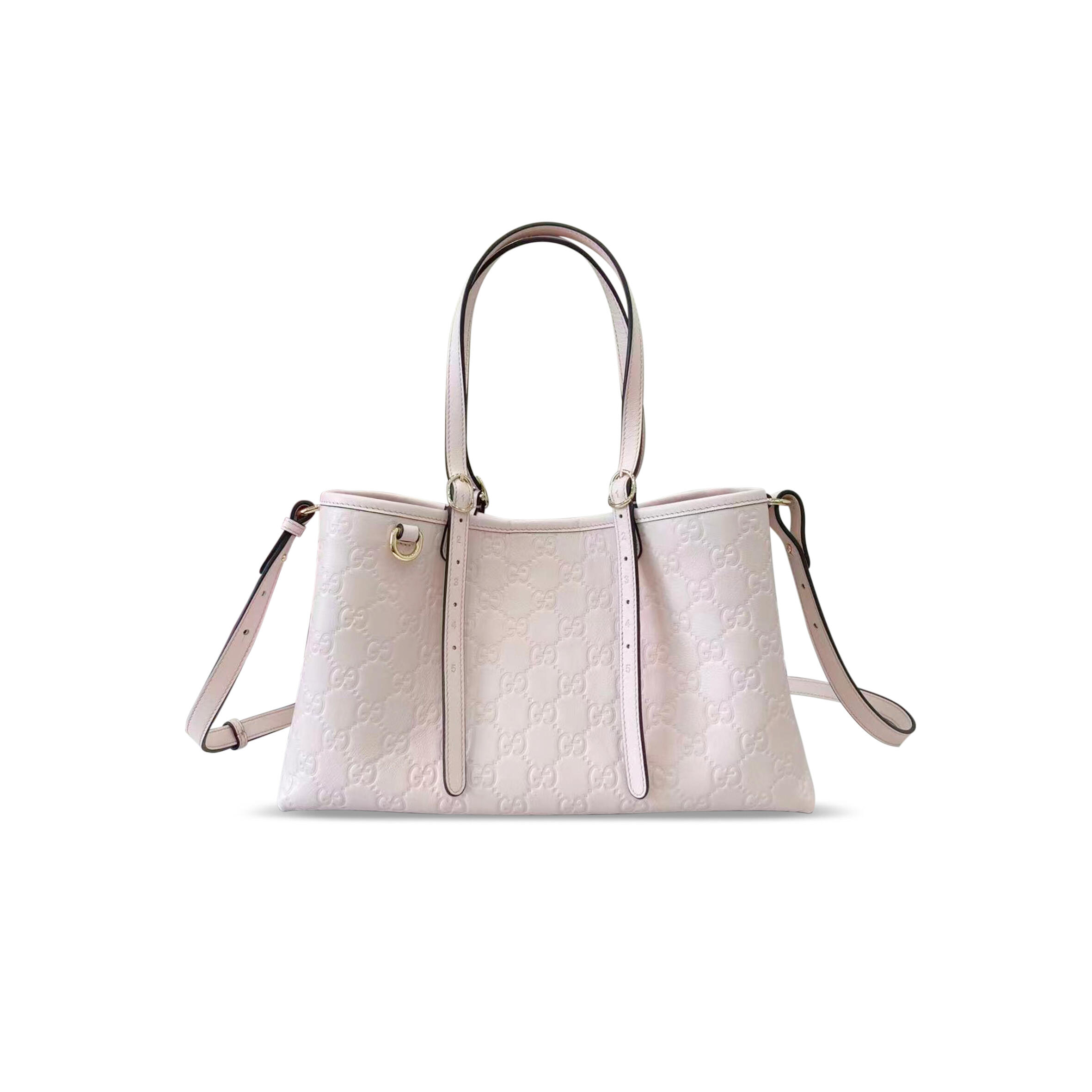 GUCCI GG EMBLEM MEDIUM TOTE BAG 815214 (30*18*11cm)